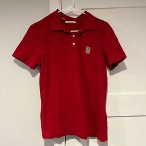 Stanford Logo Polo in Red